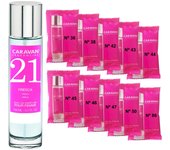 CARAVAN FRAGANCIAS Perfume de Mujer Nº45 de 150 ml + Set de 10 Viales de Fragancias femeninas distintas de Caravan para descubrir nuevos aromas