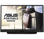 Monitor Portátil Asus ZenScreen MB166C 15.6'/ Full HD/ Negro