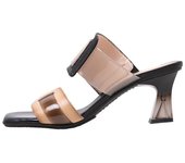 Hispanitas CHV232634 Sandalias De Tacón Mujer Negro