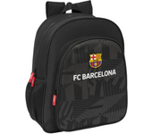 Mochila Junior Adaptable a Carro F.C.Barcelona "Black" 32X38X12 Cm (Safta 612426640)