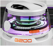 VIKEFON Smart Bluetooth 5.3 Speaker with RGB Color Light and Magnetic Phone Holder Stereo Surround For Kids Gift Home Party