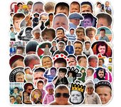 10/30/60pcs Funny Celebrity Meme Hasbulla Graffiti Stickers Cartoon Decals Laptop Motorcycle Phone Car Cool Waterproof Sticker