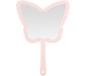 Espejo de Mano con Mango Espejo Pequeño Espejo Maquillaje con Mango Espejo Portatil 1 Pieza Espejo de Mano en Forma de Mariposa Adecuado para la Vida Diaria Odedas Cuando se Viaja