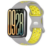 Two-tone Silicone Strap for Xiaomi Mi Band 9 Pro Smart Watch Breathable wristband Correa for Xiaomi Mi Band 8 Pro/Redmi Watch 4