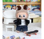 Modern Style 17cm Labubu Baby Clothes Series Doll Outfit Macaron Baby Doll Clothing Set for Collectible Figures