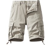 Men's Cotton Shorts Cargo Knee Pants Tactical Casual Sports Shorts Man Hiking Fishing Y2K Clothes