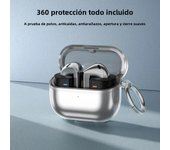 With Cleaning Kit For Samsung Galaxy Buds 3 Pro Cases Transparent Soft Protect Scratch Protect Cover For Buds 3 Boys And Girlg