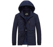 Men's Windbreaker Jackets Waterproof Hooded Water Proof Wind Breaker Casual Coat Male Clothing  Autumn Jackets Men TOP