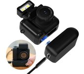 New Monoreflexes Style Mini Camera CMOS With Flash Lamp And Battery Dock Portable Video Recorder DV 1080P With LCD Screen