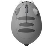 Ratón inalámbrico Lindo para PC, ratón silencioso de 2,4 GHz con Receptor USB A, Seguimiento óptico de 1200 dpi, Ratones portátiles para computadora portátil (Capibara Rosa)
