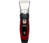 Mesko MS2847 Maquina Cortar Pelo Perro Cortapelos Profesional Animales, Gatos Mascotas, Bajo Ruido, 35W, Negro/Rojo
