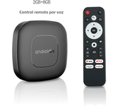 Caja elegante Android 13 del teatro casero TV con el asistente de Google Netflix que sigue las multimedias 2G16G 2, 4 G5G Wifi Allwinner H313 del reproductor de Bluetooth