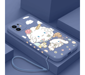 Cinnamoroll Lanyard Phone Case For Xiaomi Redmi Note 12 11 11E 10A 11T 10 10T 10S 9T 9 8 7 Pro Plus 10A 9T 4G 5G Silicone