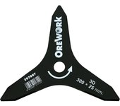 Cuchilla para Desbrozar Kuril - 3 Dientes - 300x20x3mm
