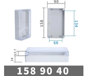 Transparent Waterproof Outdoor Enclosure Plastic Box Electronic Project  Case Instrument  Electrical Box Junction Box Housing
