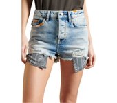 Short Superdry Skinny Hot Denim Para Mujer