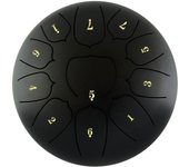 6 Inch Steel Tongue Drum 11 Notes Handpan Drum with Drum Mallet Finger Picks Percussion for Meditation Yoga 10 Colors