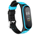 Strap for Xiaomi Mi Band 7 6 miband 6 double buckle Replacement Silicone Smart Watchband Wristband Mi Band 6 5 4 3 bracelet