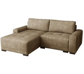 Sofá rinconero Columbus 183 , Muebles ES, Caja de ropa de cama, Función de descanso, 237 x 75 x 180cm