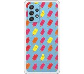 Funda compatible con Samsung Galaxy A72 - Patron helados