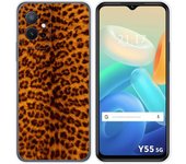 Funda Silicona para Vivo Y55 5G diseño Animal 03 Dibujos