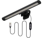 LED Lampe USB dÉcran Ordinateur Protable 10 Luminosité 3 Lumière Dimmable Évite Éblouissement, Lampe E-Lecture/Travail de Bureau