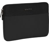 SAFTA - SAFTA BUSINESS "BLACK" Funda para Portatil 102 - Funda para PC Alojamiento interior acolchado para portatil de 10''-o tablet 9-7' - Funda Portatil Licencia Oficial