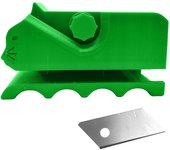 Cortador para rascadores de gatos, cortador de cartón con forma de gatito impreso en 3D, herramienta manual para cortar cartón, herramienta para hacer tiras de cartón para rascadores de gatos (negro)