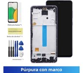 6.5" A52 5G AMOLED Display Screen with Frame for Samsung Galaxy A52 5G A526B Lcd Display Digital Touch Screen Replacement