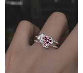 2023 Fashion Heart Vintage Love Rings for Women INS Punk Gothic Open Geometric Finger Rings Wedding Party Trendy Girls Jewelry