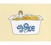 Vintage Colour Corningware Teapot Illustrate Poster Abstract Gator Aperol Sprtiz Canvas Painting Wall Art Living Room Home Decor