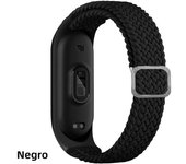 Bracelet for Mi band 7 Strap Elastic adjustable Nylon Braided Miband4 miband 5 correa Wristband xiaomi Mi band 3 5 4 6 strap