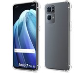 Funda Silicona Antigolpes Transparente para Oppo Reno 7 Pro 5G