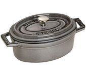 Mini cocotte 11 cm, ovalado, Hierro fundido