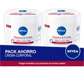 NIVEA Repara & Cuida Glicerina y UREA: Pack ahorro de 2 unidades de 400ml, total 800ml
