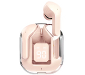 Original Wireless Bluetooth Earphone Transparent HIFI Headphones LED Power Digital Display Stereo Sound Earphones for Xiaomi