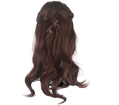 Girl Princess Elsa Anna Wig Kid Halloween Party Carnival Disguised Belle Wednesday Mermaid Rapunzel Aurora Snow White Ariel Hair