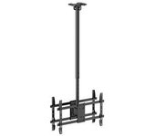 Soporte techo giratorio con doble pantalla para TV 43" - 86" (hasta 100kg) compatible con todas las marcas (VESA)