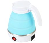 Mini Olla Artesanal de Silicona Portátil Electrica, Plegable, Calientadora de Agua para Viajes al Aire Libre y Hogar