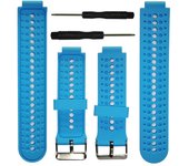 Silicone Watch Band Solid Color Wrist Strap Replacement For Garmin Forerunner 220/230/235/620/630/735