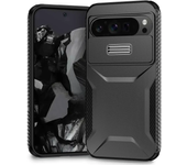 3IN1 Hybrid Heavy Duty  Armor Phone Case for Google Pixel 8 8A 9 Pro XL Slide Push Window Otter Case Box Frame Hard Back Cover