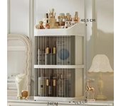 Cosmetics Storage Box Large Capacity Dressing Table Skin Care Products Storage Rack Drawer Type Organizer Desktop Dust Storage