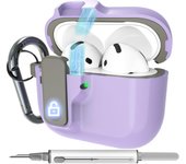For Airpods 4 th Gen Type-C (2024) Capa MagSafe Magnetic lid lock Design Anti fall protective Cases For Airpods 4 th Cover Funda