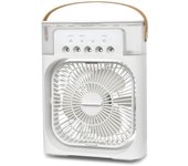 Ventilador de aire acondicionado portátil, minirefrigerador de Aire evaporativo, Con Luces Led de 7 Colores, temporizador DE 1/2/3 horas, 3 velocidades de Viento, Envio desde España