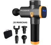Phoenix A2 Massage Gun Muscle Relaxation Deep Tissue Massager Dynamic Therapy Vibrator Shaping Pain Relief Back Foot Massager