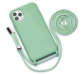 FAMZ Funda Colgante Iphone 12 Pro Max Verde Silicona