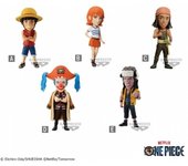 Figura banpresto one piece netflix world collectable vol.1 7cm