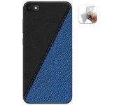 Tumundosmartphone Funda Gel Tpu para Alcatel 1V 2019 diseño Cuero 02 Dibujos