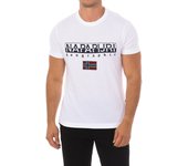 Napapijri-Camiseta manga corta S-Ayas cuello redondo NP0A4GDQ para Hombre
