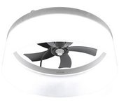 CECOTEC 08637 Ventilador de techo  EnergySilence LampAero 650 White Design con luz LED y control remoto